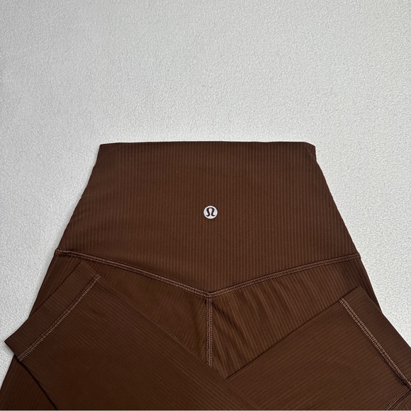 Lululemon Align Ribbed High-Rise Pant 25"•Java🤎 - Picture 10 of 11